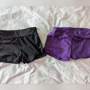 Lot Of 2 Girls Athletic Shorts, Size 7/8